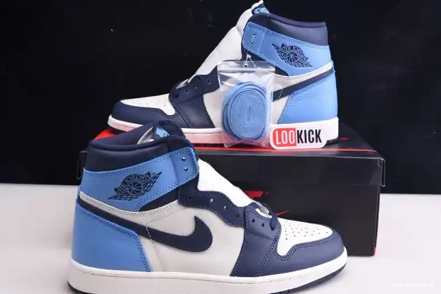 Air Jordan Retro Obsidian 555088-140 OG 1 High 0704